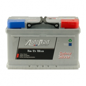 AutoPart GALAXY SILVER 75 Ah/12V Euro (0)